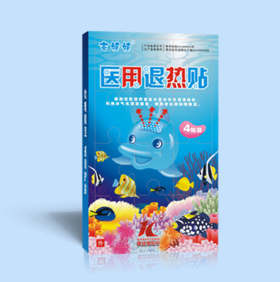 醫用退熱貼（智力拼圖 4貼） 